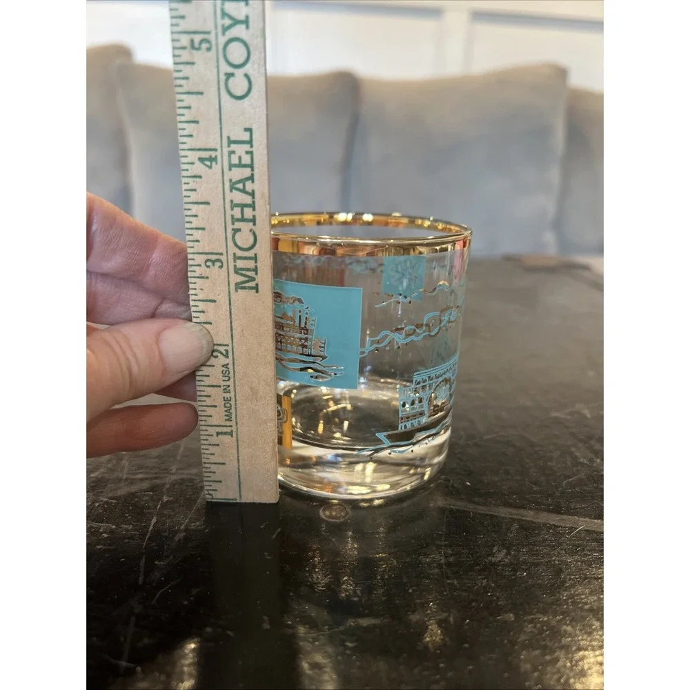 18 Piece Vintage Libbey Southern Comfort Glasses, Collin's, Rocks, Shot Glasses